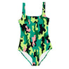 Batoko Camo Swimsuit Made From Recycled Plastic Waste (Front)