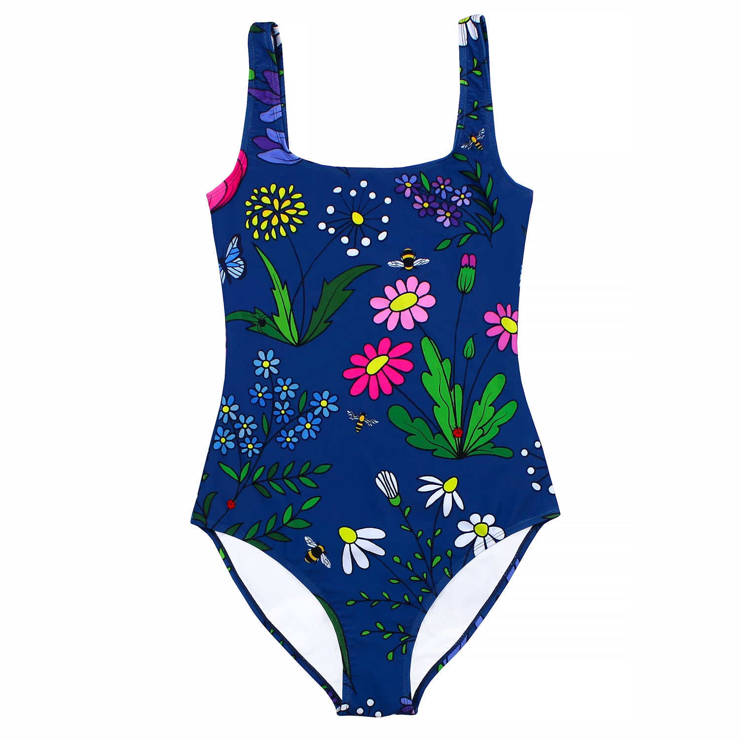 Batoko Wildflower Swimsuit | 100% Recycled Plastic Waste
