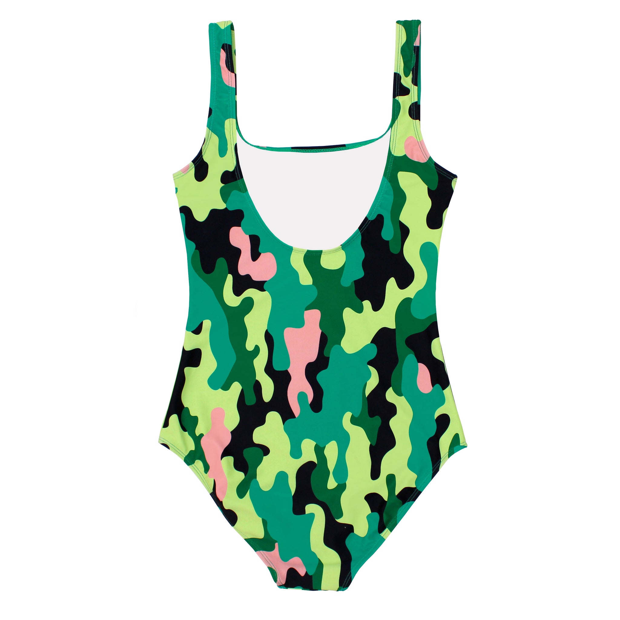 Batoko Camo Swimsuit Made From Recycled Plastic Waste (Back)