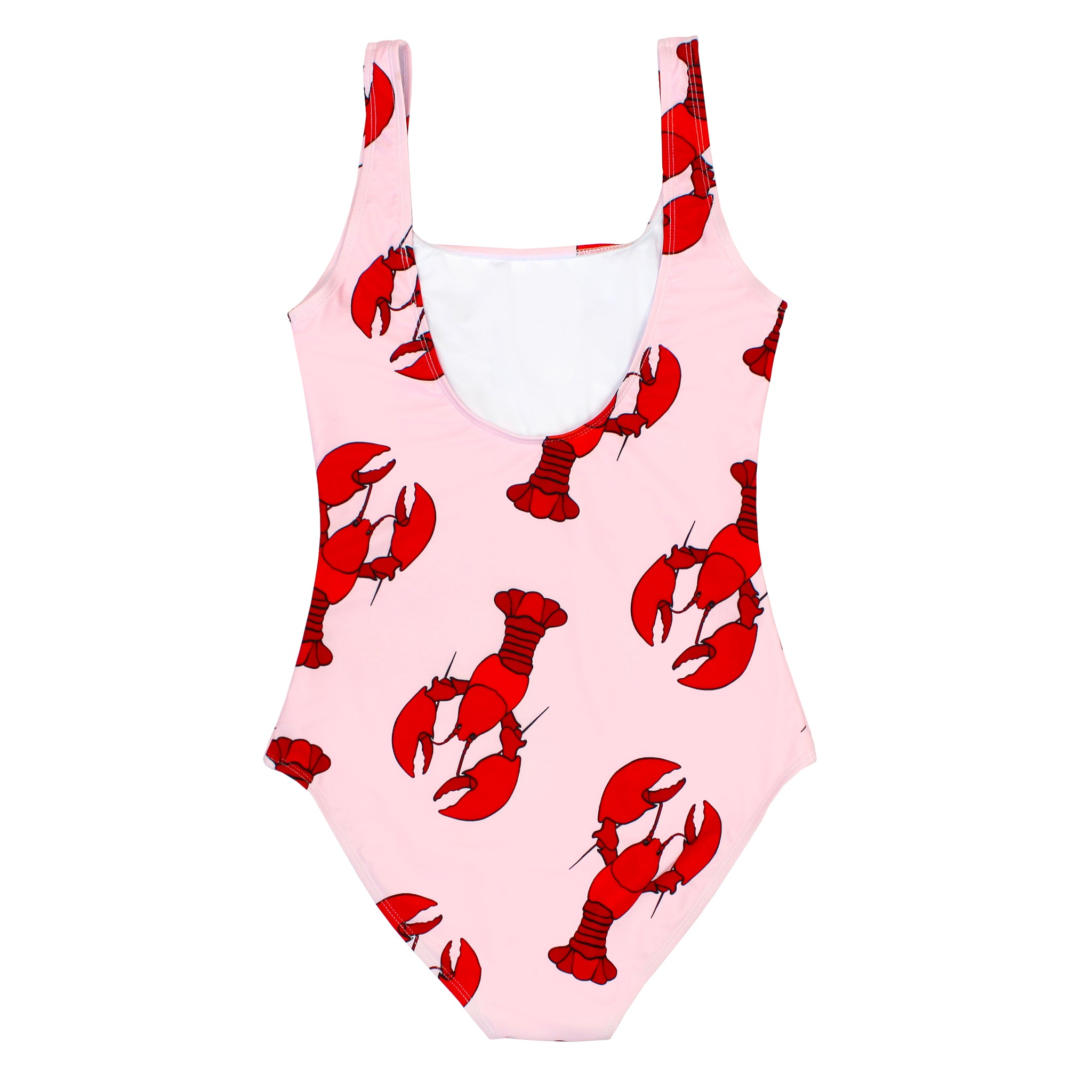 BATOKO Lobster Swimsuit, Lobster Print One-Piece